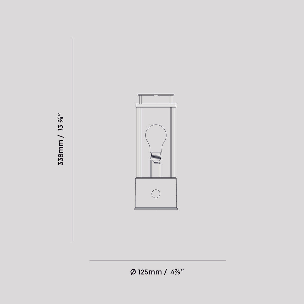 The Muse Portable Lamp in Solid Brass Bundle
