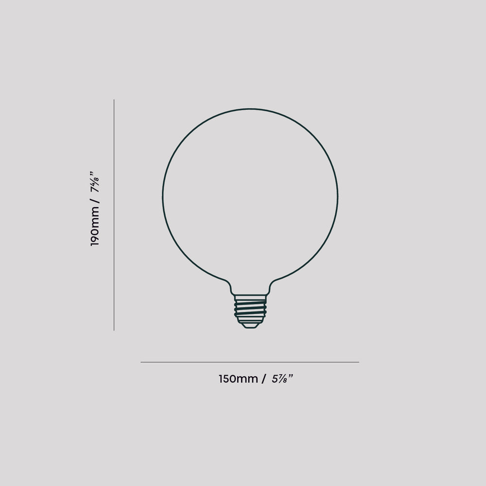 Sphere IV E27 Dim-to-Warm LED Bulb