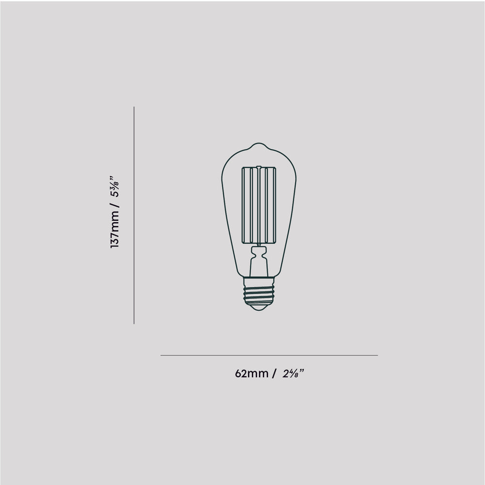 Squirrel Cage Plug-In Pendant in Graphite
