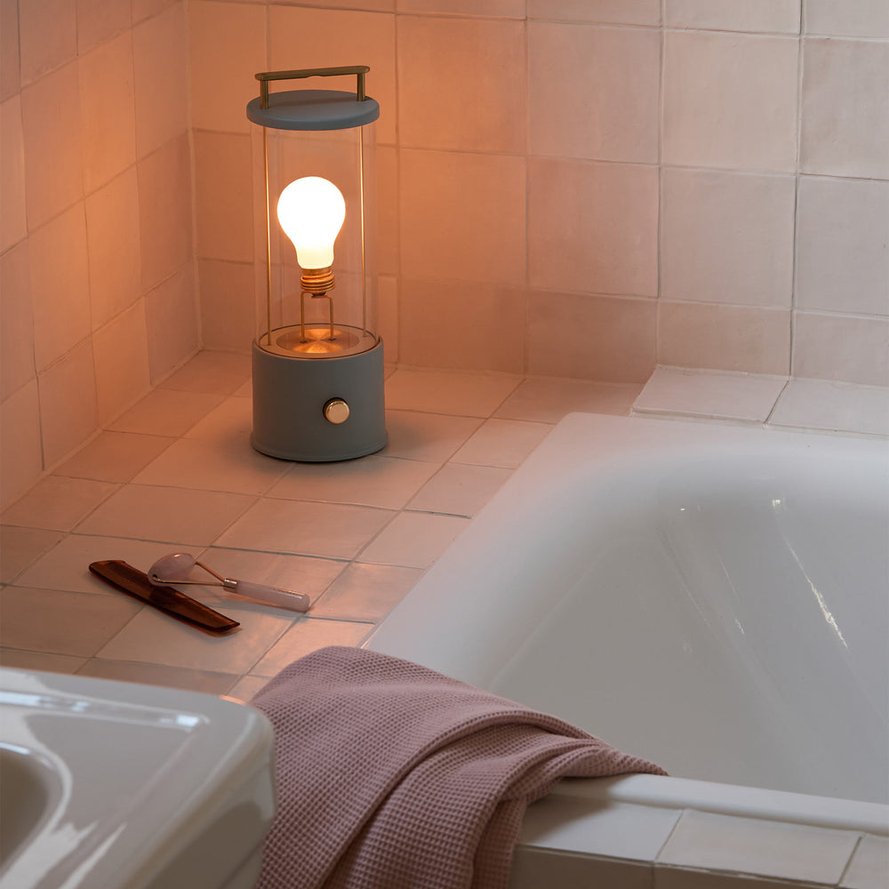 The Muse Portable Lamp in Selvedge Blue Bundle