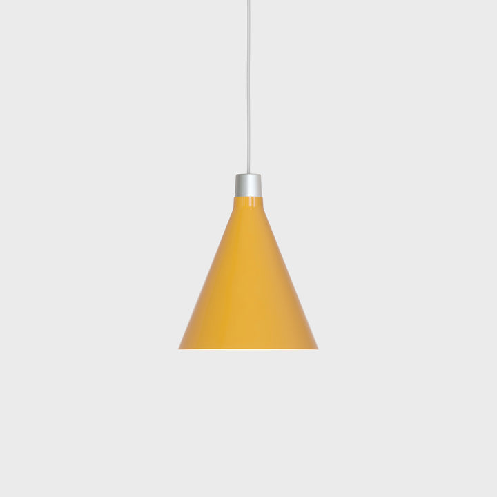 Bower Pendant Light Small in Yellow + Sphere III