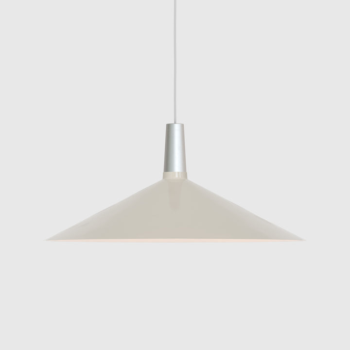 Bower Pendant Light Large in Oyster White