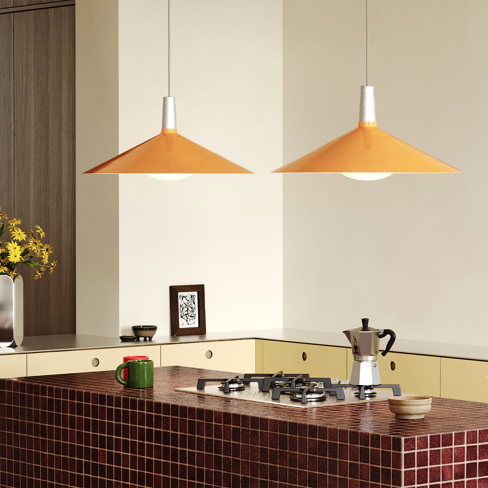 Bower Pendant Light Large in Yellow