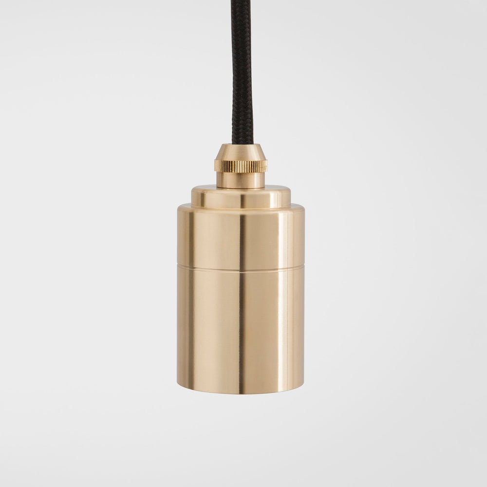 Elva Pendant Light Non-Tinted in Brass