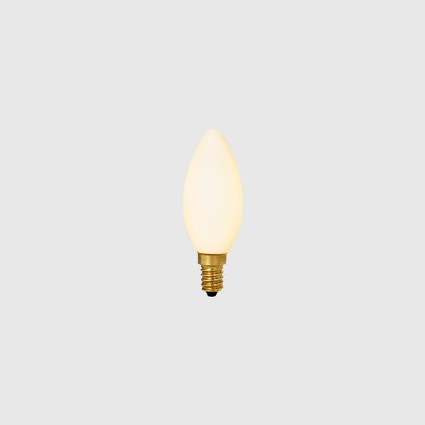 Candle E14 Matte White LED Bulb