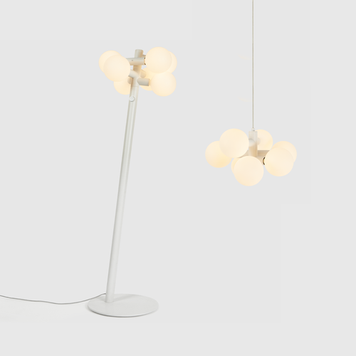 Echo Floor Lamp + Chandelier Bundle