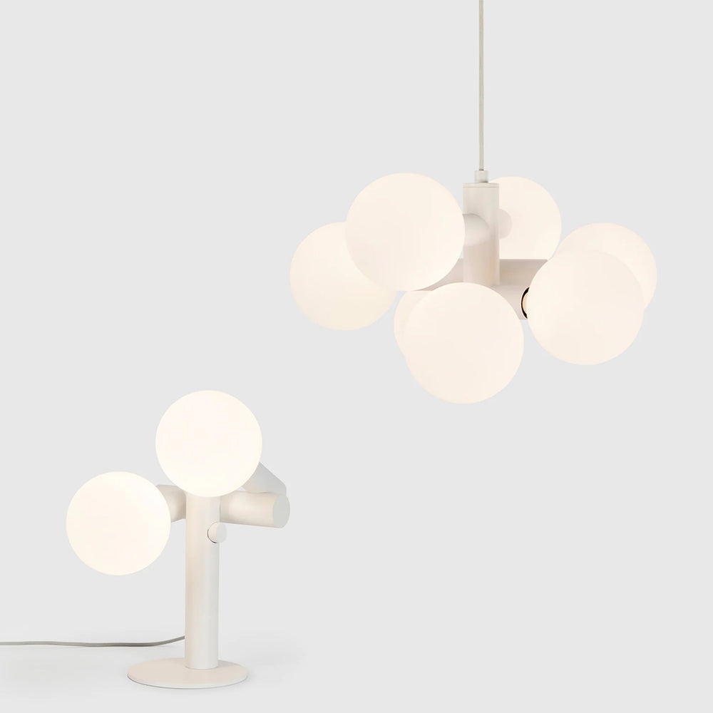 Echo Chandelier + Table Lamp Bundle