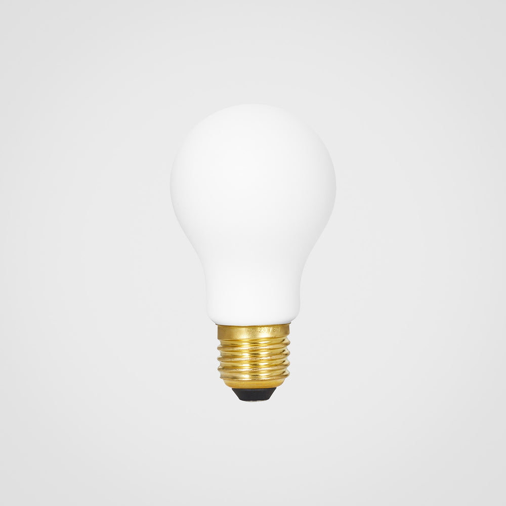 Globe E27 Matte White LED Bulb