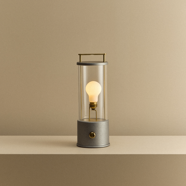 The Rugged Muse Raw Aluminium - Rechargeable Lamp | Tala