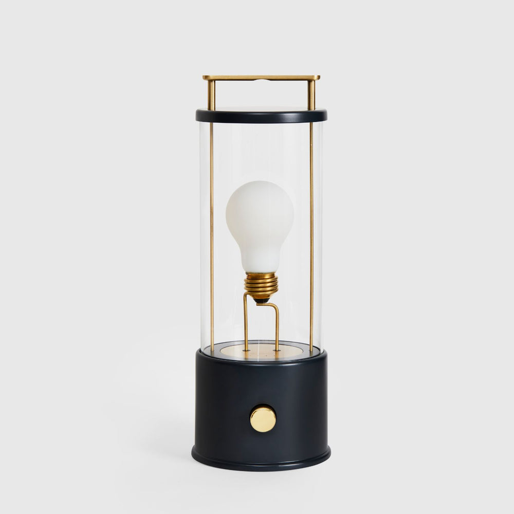 The Muse Portable Lamp in Hackles Black