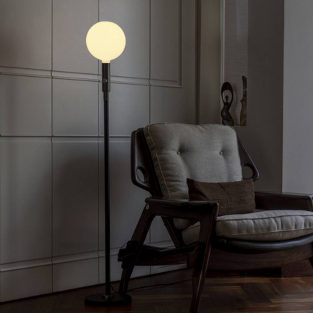 Poise Adjustable Floor Lamp in Graphite