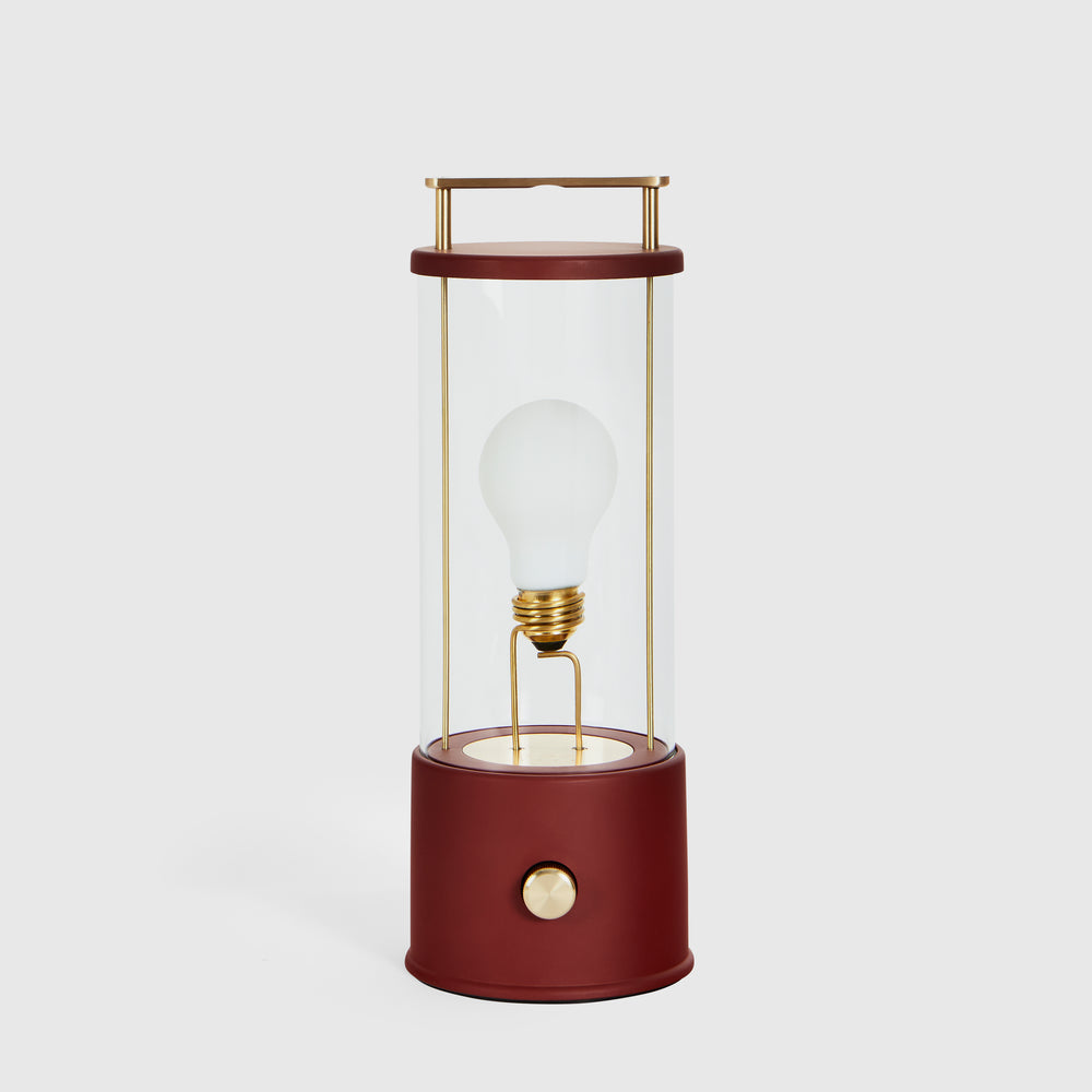 The Muse Portable Lamp in Pomona Red