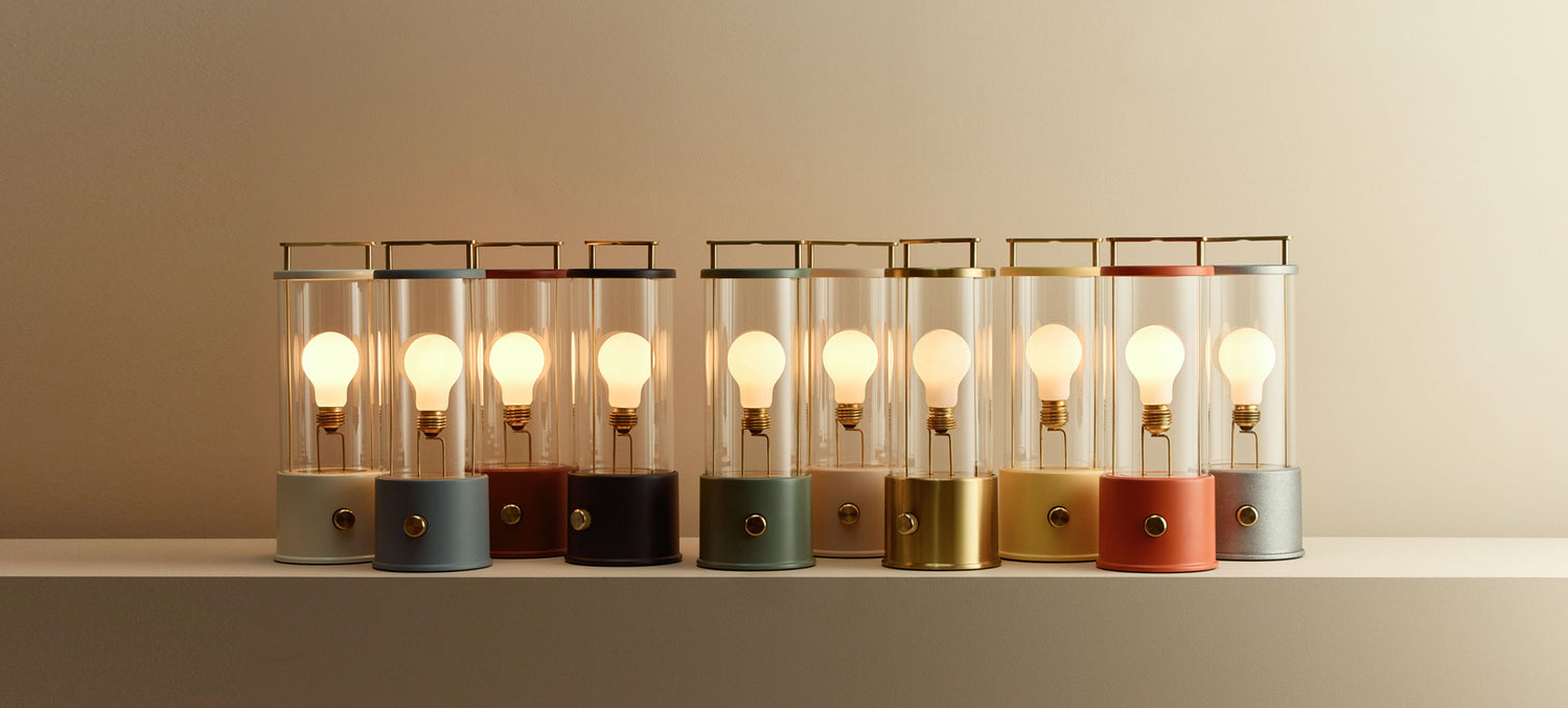 The Muse Portable Lamp in ten colours