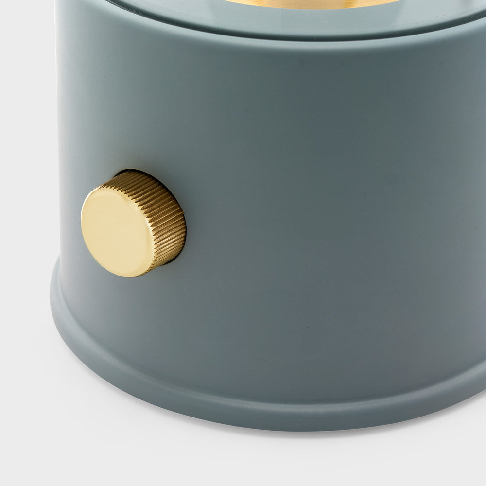 The Muse Portable Lamp in Selvedge Blue