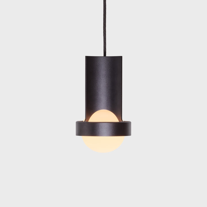 Loop Single Pendant in Dark Grey + Sphere III