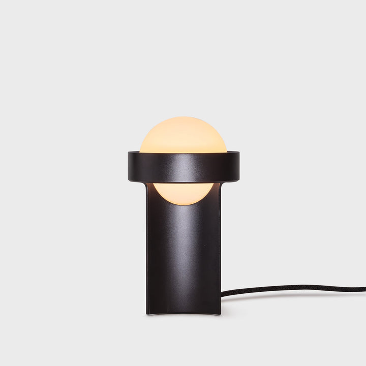 Loop Table Lamp in Dark Grey + Sphere III