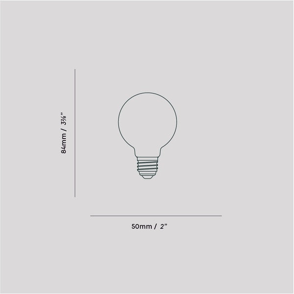 Sphere I E27 Dim-to-Warm LED Bulb