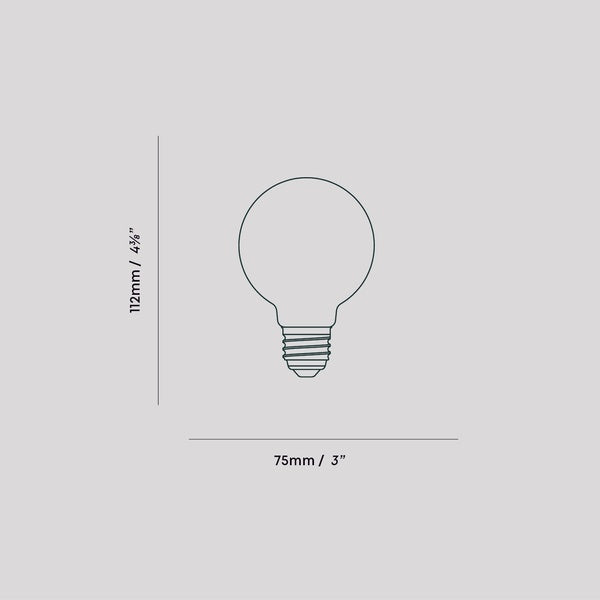 Sphere II E27 Dim-to-Warm LED Bulb