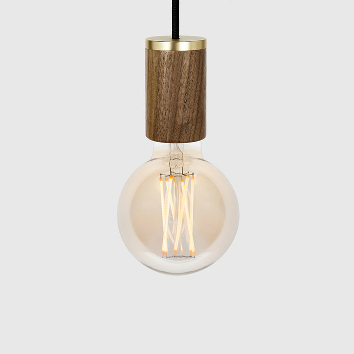 Elva Pendant Light Tinted in Walnut