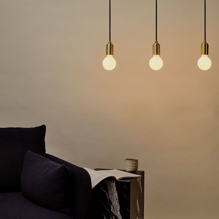 Sphere II Pendant Light in Brass