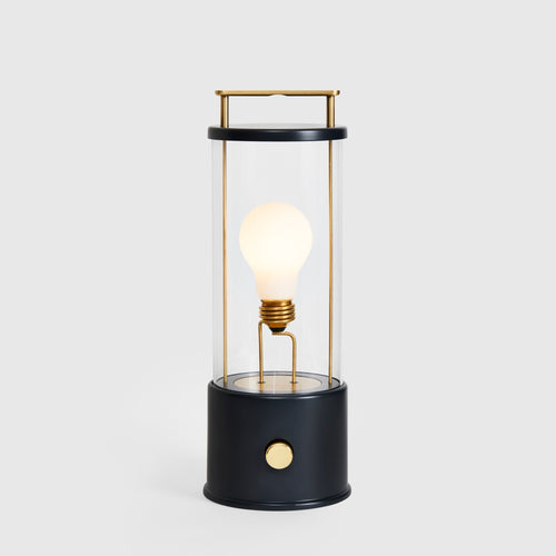 The Muse Portable Lamp in Hackles Black