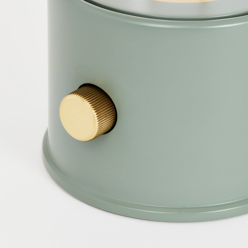 The Muse Portable Lamp in Pleasure Garden Green - Set of 2