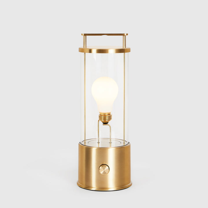 The Muse Portable Lamp in Solid Brass