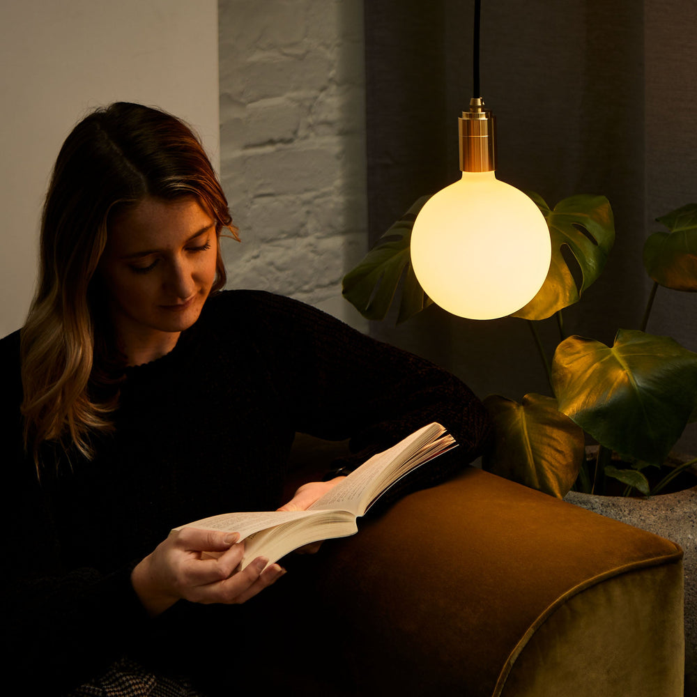 Sphere IV Pendant Light in Oak