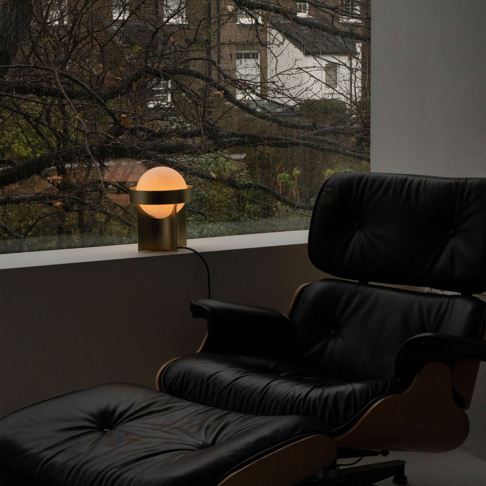 Loop Table Lamp in Gold + Sphere IV | John Tree for Tala | Table Lamps ...
