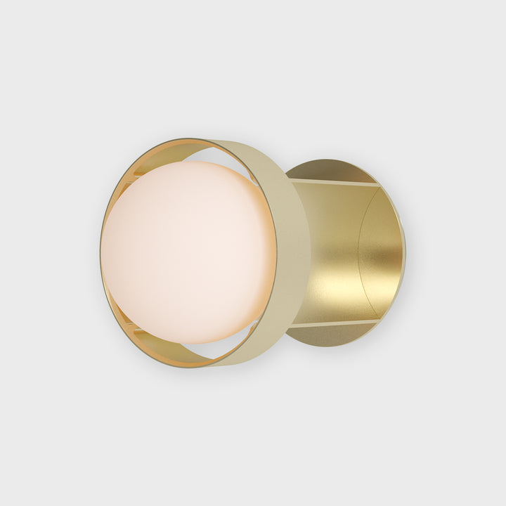 Loop Wall Light in Gold + Sphere III